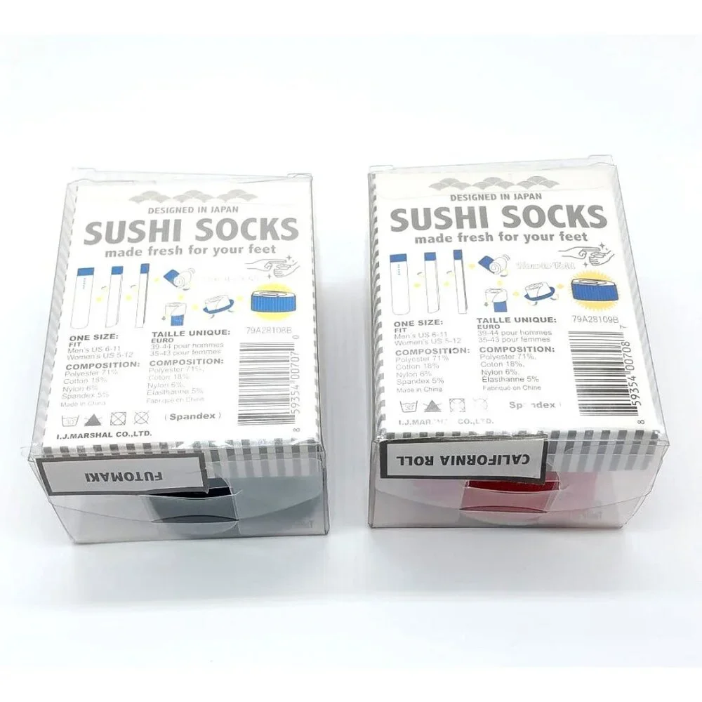 Sukeno 2 pairs of Sushi Socks